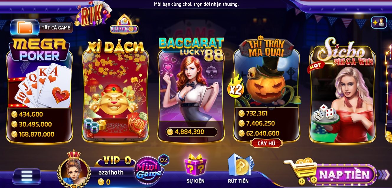 Baccarat có thể chơi online sau khi đăng ký Rikvip