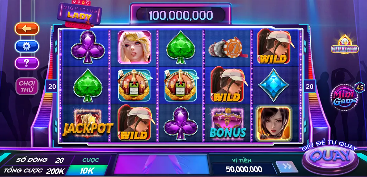 Giao diện đẹp mắt sống động tại Rikvip