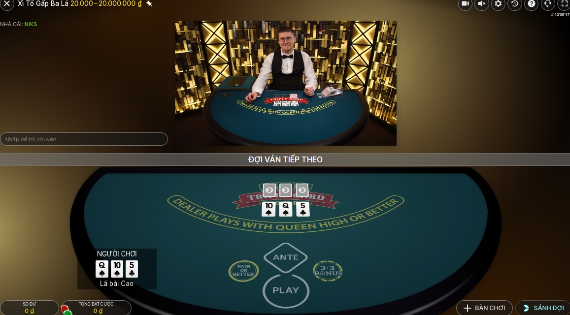 Cược poker 3 lá thưởng hấp dẫn chỉ có ở tải Rikvip