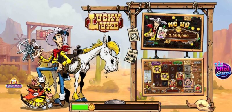 Cách tham gia quay hũ Lucky luke Rikvip