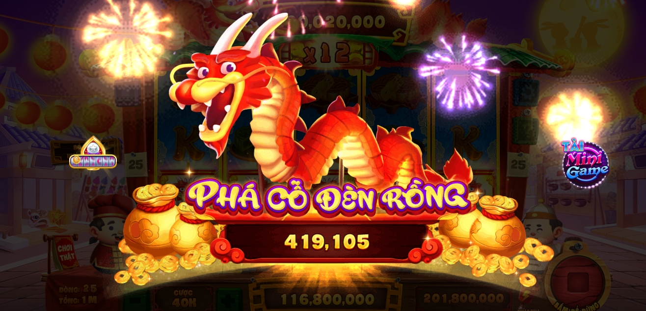 Nổ hũ jackpot Phá cổ đèn rồng Rikvip