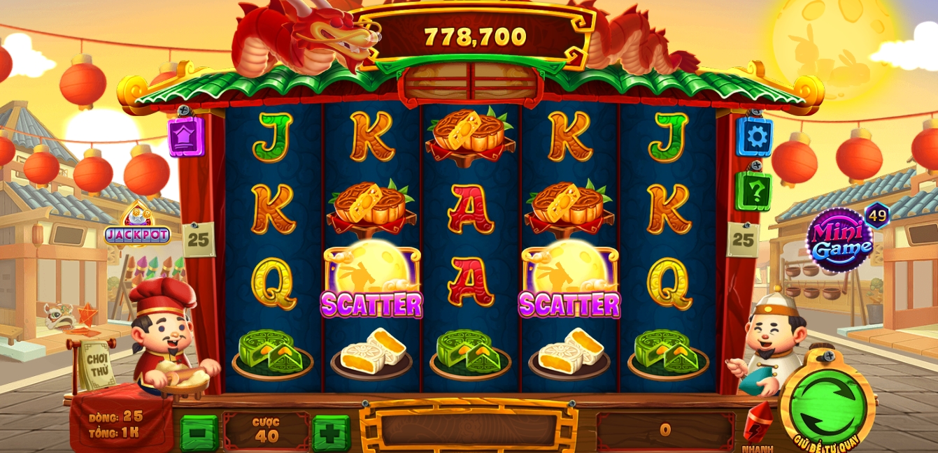 những bước vào chơi săn hũ Phá cỗ đèn rồng ở Rikvip