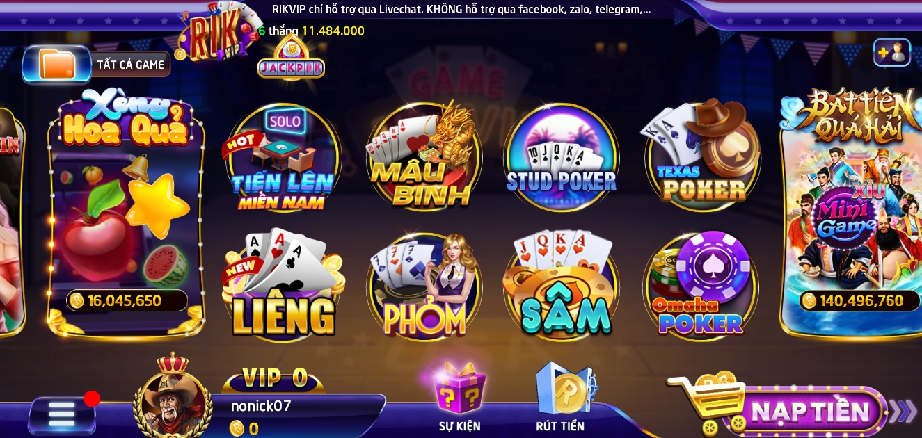 Hướng dẫn vào play Rikvip đánh Texas poker 