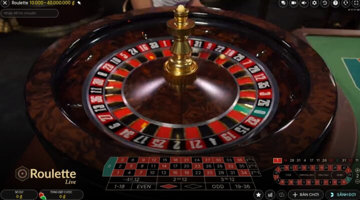 Chọn cược Roulette ở tải Rikvip nhiều ưu điểm có 1 không 2