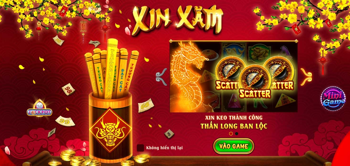 Tin tức cần biết về slot Xin xăm ở play Rikvip