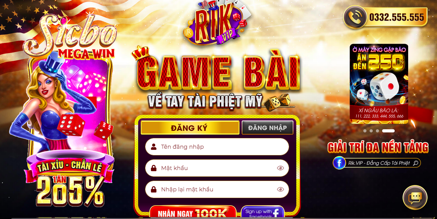 Những ưu điểm khi cược game đổi thưởng tại Rikvip
