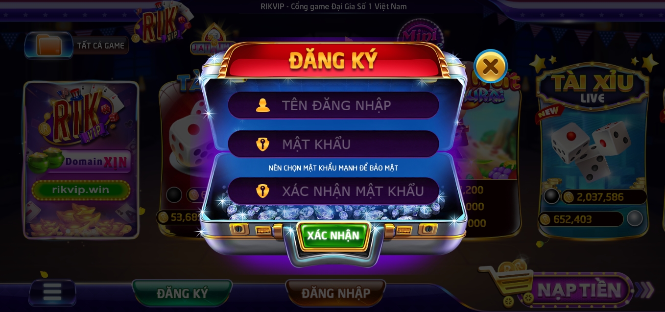 Hướng dẫn anh em tham gia cược Bacccarat Rikvip