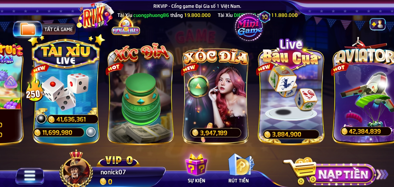 Đánh giá chất lượng trải nghiệm game Bầu cua Rikvip