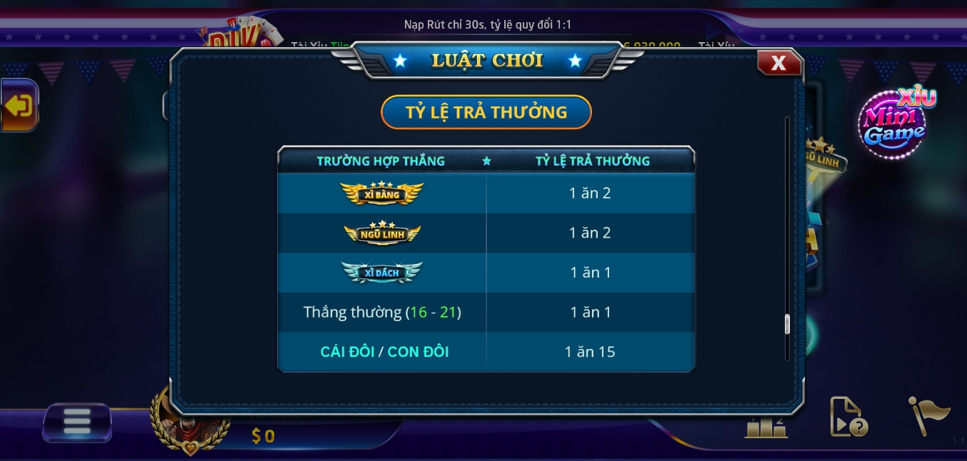 Bí quyết cược xì dách online cho game thủ play Rikvip